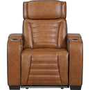  Homelegance Cyber 8344BRW-1PWHM Power Reclining Chair with Power Headrest IMAGE 2
