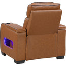  Homelegance Cyber 8344BRW-1PWHM Power Reclining Chair with Power Headrest IMAGE 4