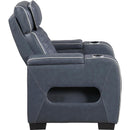 Homelegance Cyber 8344BUE-1PWHM Power Reclining Chair with Power Headrest IMAGE 2