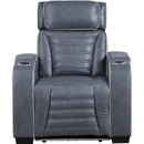  Homelegance Cyber 8344BUE-1PWHM Power Reclining Chair with Power Headrest IMAGE 3
