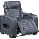  Homelegance Cyber 8344BUE-1PWHM Power Reclining Chair with Power Headrest IMAGE 4