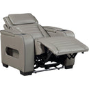  Homelegance Cyber 8344GRY-1PWHM Power Reclining Chair with Power Headrest IMAGE 4