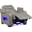  Homelegance Cyber 8344GRY-1PWHM Power Reclining Chair with Power Headrest IMAGE 5