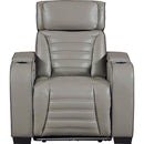  Homelegance Cyber 8344GRY-1PWHM Power Reclining Chair with Power Headrest IMAGE 6