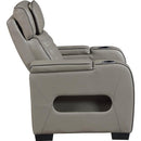  Homelegance Cyber 8344GRY-1PWHM Power Reclining Chair with Power Headrest IMAGE 7