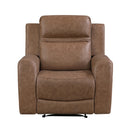  Homelegance Hearth 8347BRW-1 Reclining Chair IMAGE 3