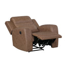  Homelegance Hearth 8347BRW-1 Reclining Chair IMAGE 4
