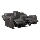  Homelegance Hearth 8347CRC-2 Double Reclining Love Seat with Center Console IMAGE 4