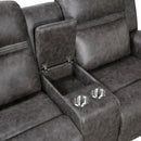  Homelegance Hearth 8347CRC-2 Double Reclining Love Seat with Center Console IMAGE 6