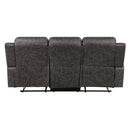  Homelegance Hearth 8347CRC-3 Double Reclining Sofa IMAGE 3