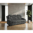  Homelegance Phyllis 8348DGY-3 Double Reclining Sofa with Cup Holders IMAGE 14
