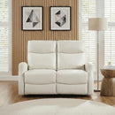  Homelegance Heisley 8349BEG-2 Double Reclining Love Seat IMAGE 3