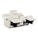  Homelegance Heisley 8349BEG-3 Double Reclining Sofa IMAGE 2