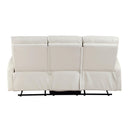  Homelegance Heisley 8349BEG-3 Double Reclining Sofa IMAGE 4