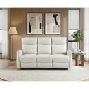  Homelegance Heisley 8349BEG-3 Double Reclining Sofa IMAGE 5