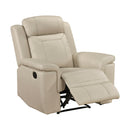  Homelegance 8379BEG-1 Reclining Chair IMAGE 2