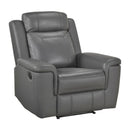  Homelegance 8379DGY-1 Reclining Chair IMAGE 1