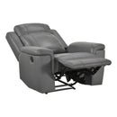  Homelegance 8379DGY-1 Reclining Chair IMAGE 3