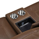  Homelegance 8379TBR-2 Double Reclining Love Seat with Center Console and Receptacles IMAGE 8