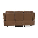 Homelegance 8379TBR-3 Double Reclining Sofa IMAGE 6
