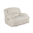  Homelegance Caliber 8424BE-1PW Power Reclining Chair IMAGE 1