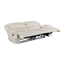  Homelegance Caliber 8424BE-3 Double Reclining Sofa IMAGE 3