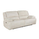  Homelegance Caliber 8424BE-3PW Power Double Reclining Sofa IMAGE 1