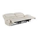  Homelegance Caliber 8424BE-3PW Power Double Reclining Sofa IMAGE 2