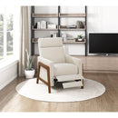  Homelegance Verve 8489BEG-1PB Push Back Reclining Chair IMAGE 13