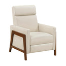  Homelegance Verve 8489BEG-1PB Push Back Reclining Chair IMAGE 1