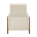  Homelegance Verve 8489BEG-1PB Push Back Reclining Chair IMAGE 7