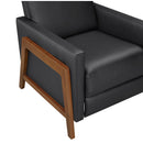  Homelegance Verve 8489BLK-1PB Push Back Reclining Chair IMAGE 10