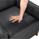  Homelegance Verve 8489BLK-1PB Push Back Reclining Chair IMAGE 11