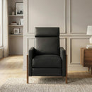  Homelegance Verve 8489BLK-1PB Push Back Reclining Chair IMAGE 12