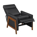  Homelegance Verve 8489BLK-1PB Push Back Reclining Chair IMAGE 2