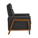  Homelegance Verve 8489BLK-1PB Push Back Reclining Chair IMAGE 5