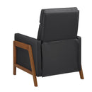  Homelegance Verve 8489BLK-1PB Push Back Reclining Chair IMAGE 8