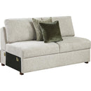  Homelegance Isla 8548-2A Armless 2-Seater IMAGE 1