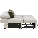  Homelegance Isla 8548-2ACL Armless Convertible 2-Seater with Pull-out Bed and Click Motion Back IMAGE 6