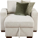  Homelegance Isla 8548*2VCA Convertible Chaise Lounge with Arms and Hidden Storage, Click Motion Back IMAGE 3
