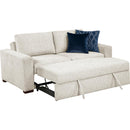  Homelegance Isla 8548BE*22ACLA Love Seat with Pull-out Bed and Click Motion Back IMAGE 6