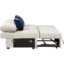  Homelegance Isla 8548BE-2ACL Armless Convertible 2-Seater with Pull-out Bed and Click Motion Back IMAGE 6