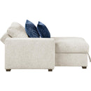  Homelegance Isla 8548BE*2VCA Convertible Chaise Lounge with Arms and Hidden Storage, Click Motion Back IMAGE 3