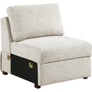  Homelegance Isla 8548BE-AC Armless Chair IMAGE 1