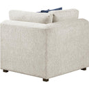  Homelegance Isla 8548BE-CR Corner Seat IMAGE 3