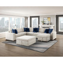  Homelegance Isla 8548BE-OT Storage Ottoman with Casters IMAGE 2