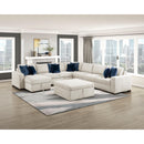 Homelegance Isla 8548BE-OT Storage Ottoman with Casters IMAGE 3