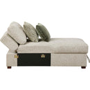  Homelegance Isla 8548-VCCL Armless Convertible Storage Chaise with Click Motion Drop Down Bed IMAGE 3