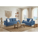  Homelegance Stride 9124BUE-3 Sofa IMAGE 6
