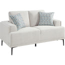  Homelegance Stride 9124TPE-2 Love Seat IMAGE 1